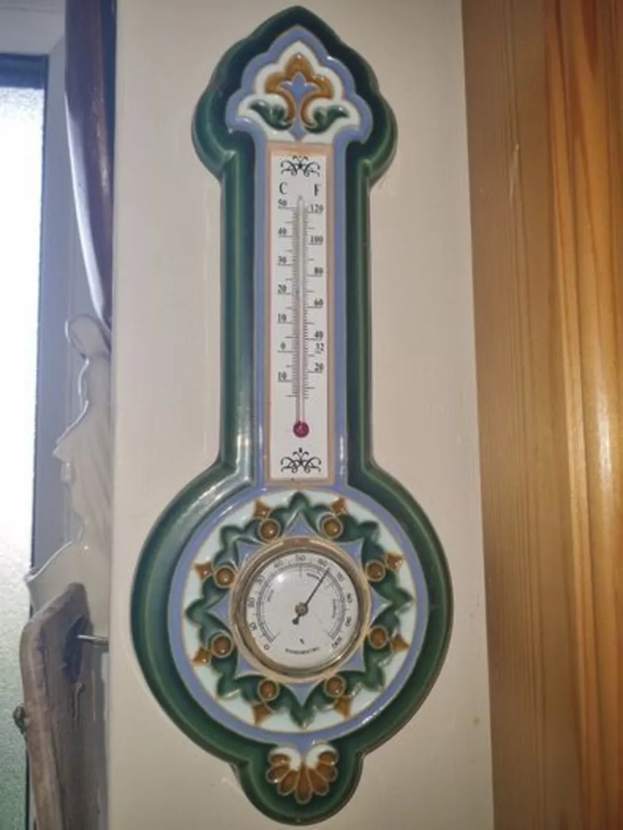 Ceramic barometer Ceramika Artistica M. Gonzalez - Image 1