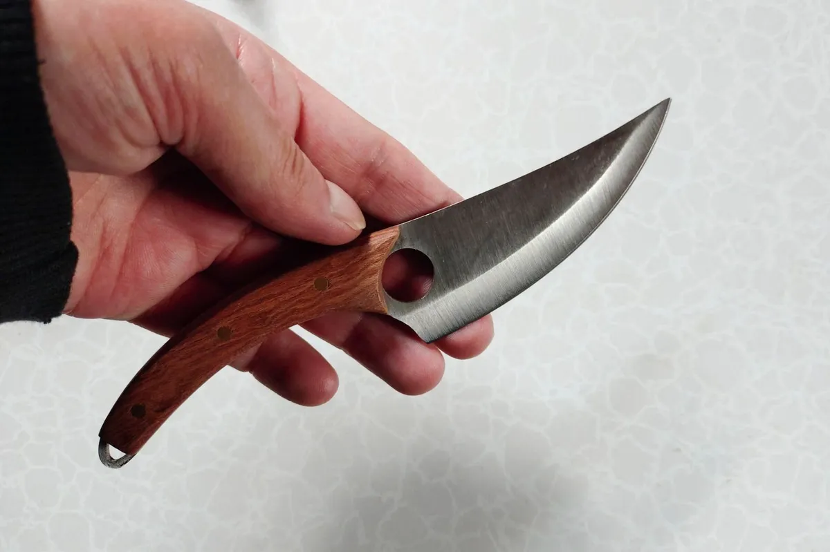 4 Small Kitchen Knives With Sheaths (new). - Image 3