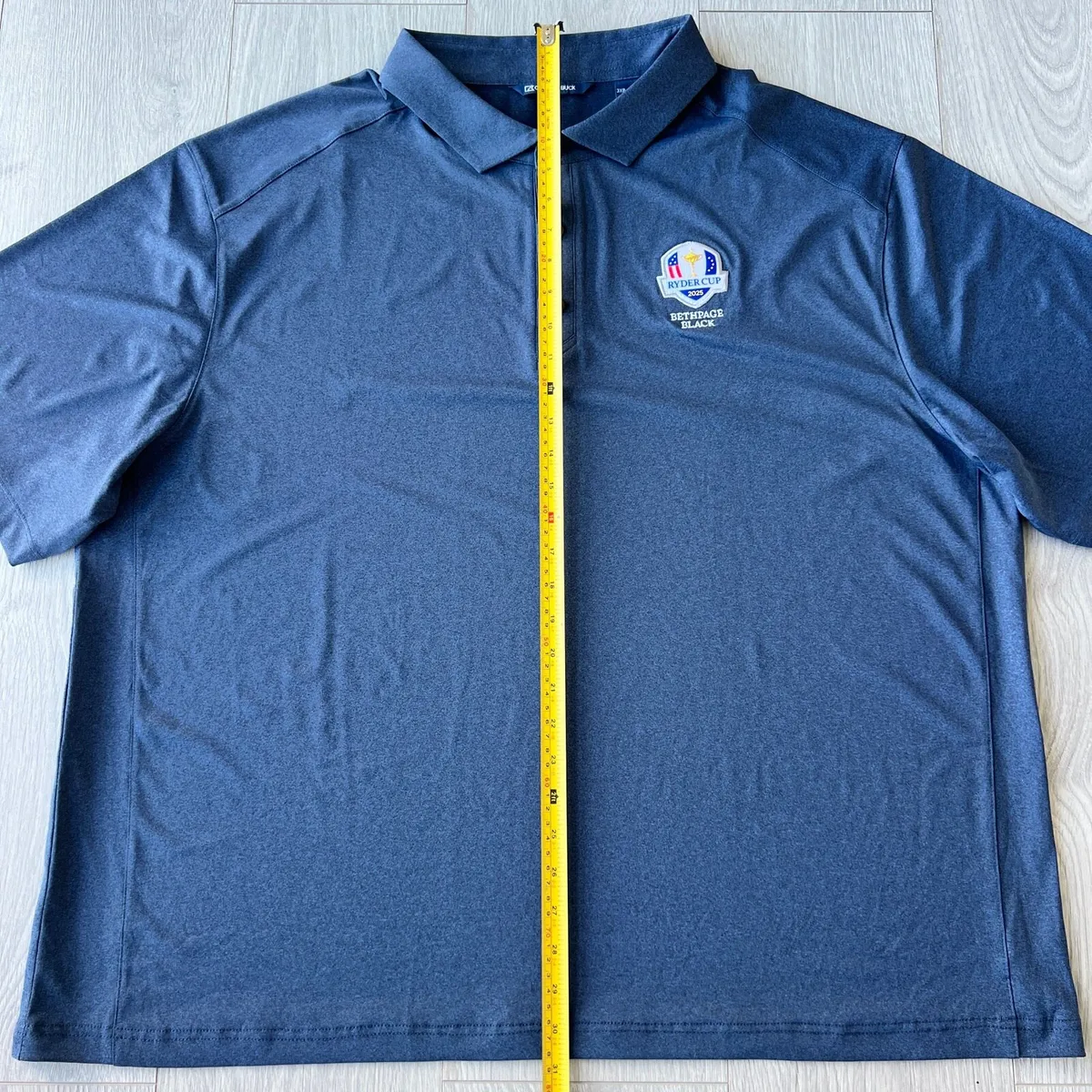 Cutter & Buck 2025 Ryder Cup Bethpage Black Polo - Image 4