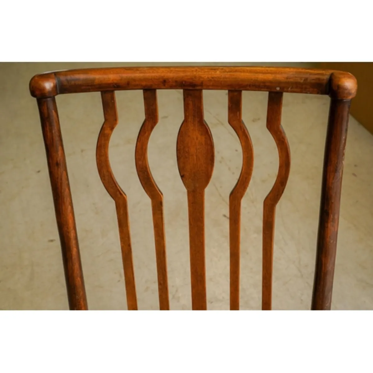 Arts and crafts rush seat occasional chair - Image 3