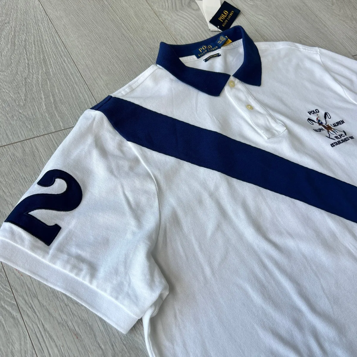 Polo Ralph Lauren XXL Custom Slim Fit Polo - Image 3
