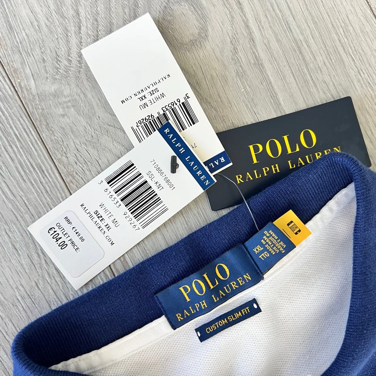 Polo Ralph Lauren XXL Custom Slim Fit Polo - Image 4