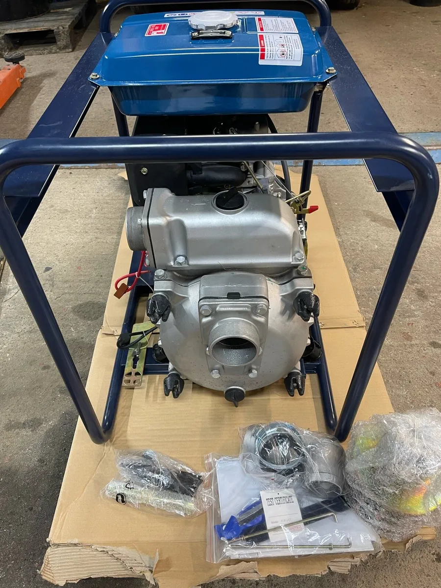 Brand New Diesel Water/Trash Pump Key Start - Image 4