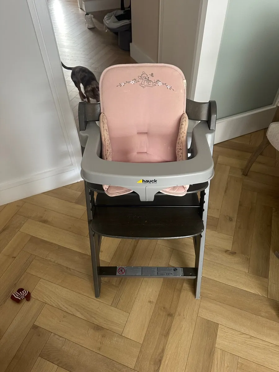 Hauk high chair bundle - Image 4