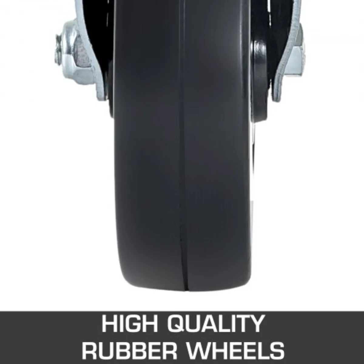 4 Pack 5"/12.7 cm Heavy Duty Scaffolding Rubber Sw - Image 3