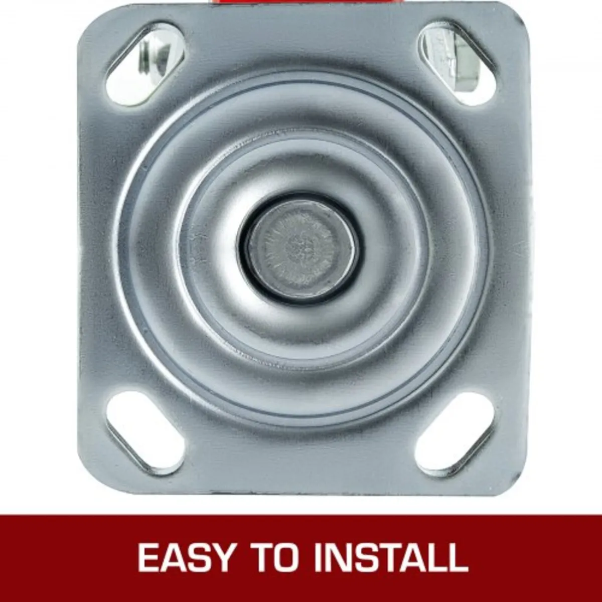 4 Pack 15.24 x 5.08 cm Caster Wheels 2 Rigid and 2 - Image 4