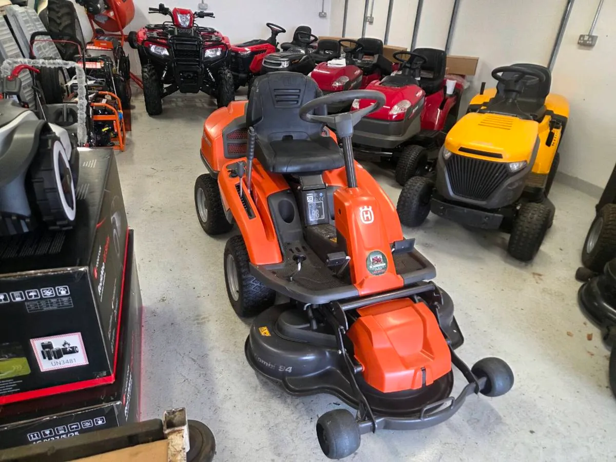 Front Deck husquvana lawnmower for sale - Image 2