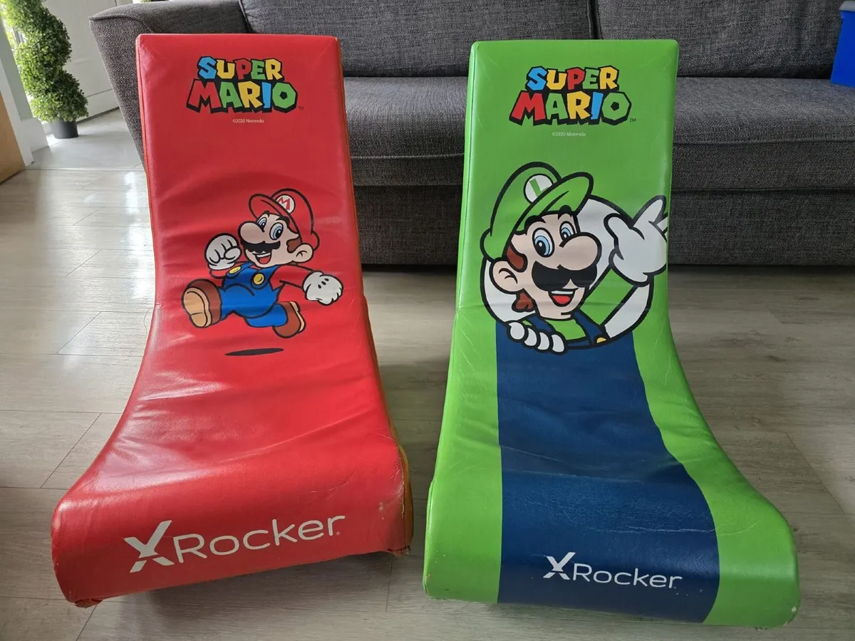 X Rocker Super Mario & Luigi Gaming Chairs - Image 1