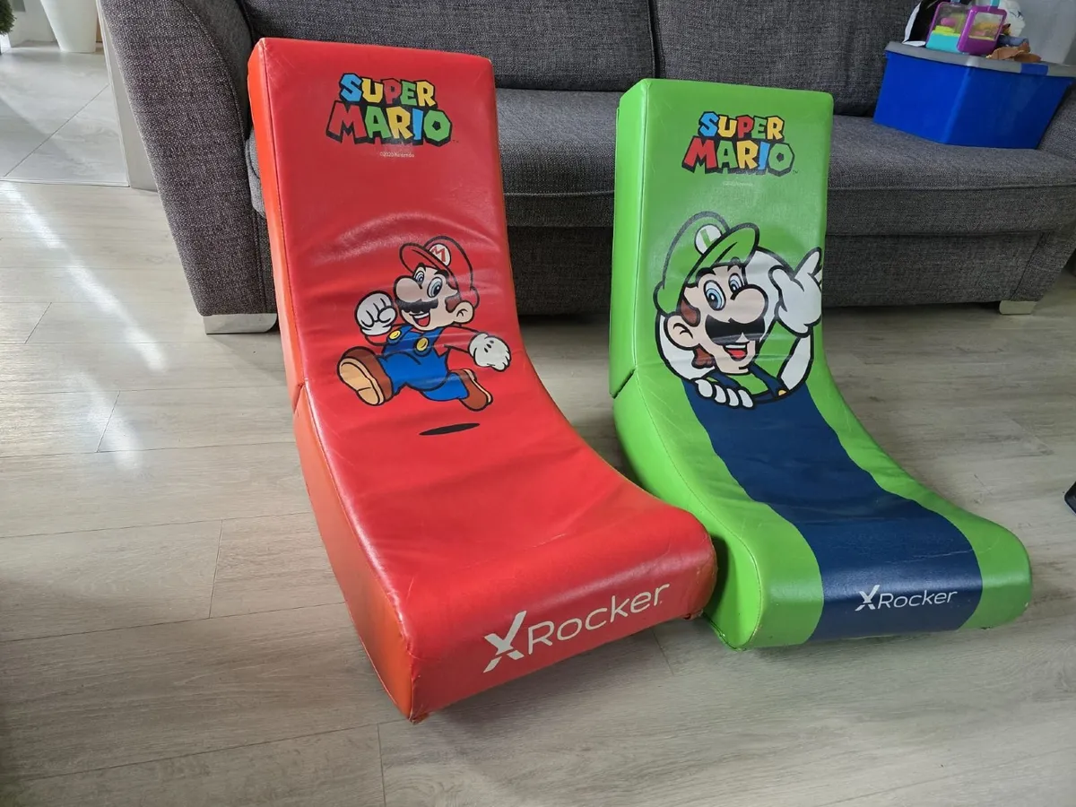 X Rocker Super Mario & Luigi Gaming Chairs - Image 3