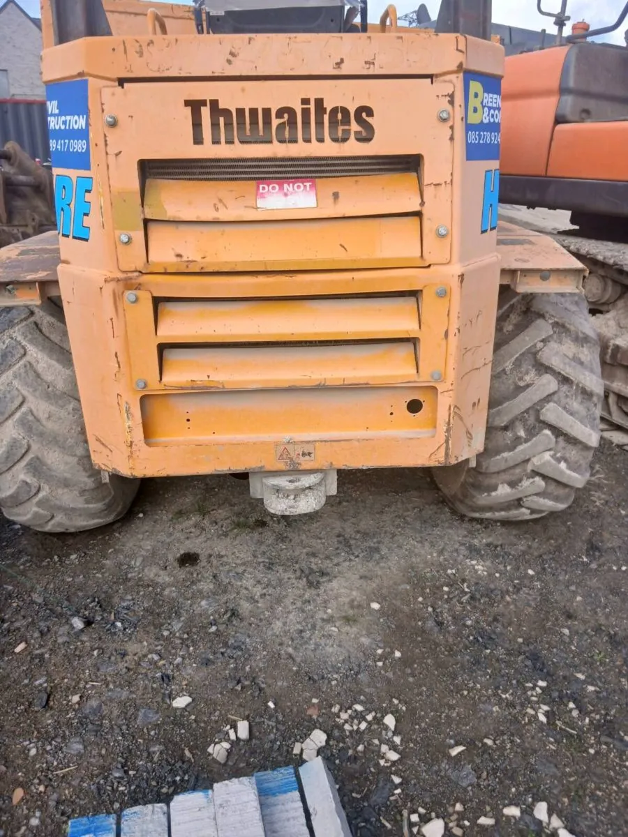 Thwaites 9t dumper - Image 3