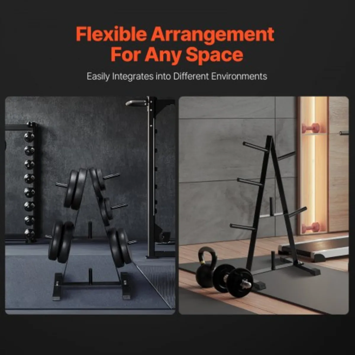 Weight Plate Rack, A Frame Weight Plate Tree for 1 - Image 4