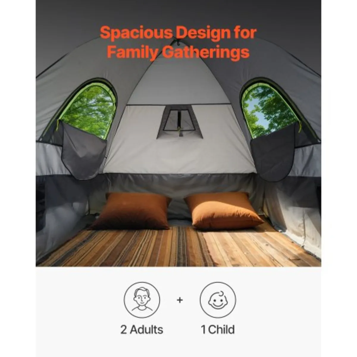 Pickup Truck Tent, Fit 5.0-5.2 ft Truck Tents for - Image 3