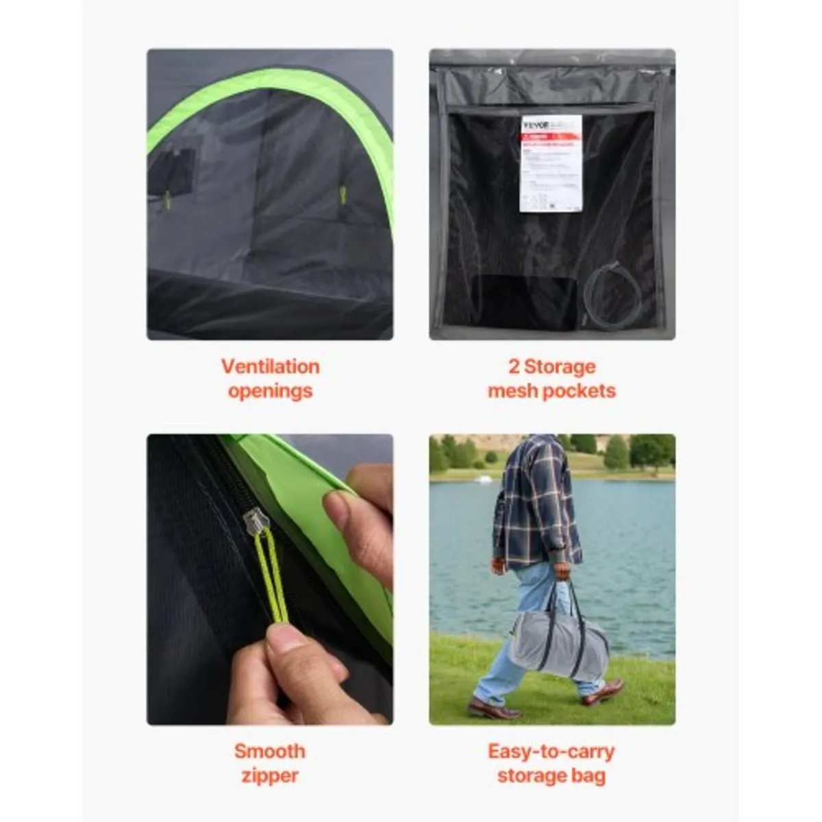 Pickup Truck Tent, Fit 5.0-5.2 ft Truck Tents for - Image 4