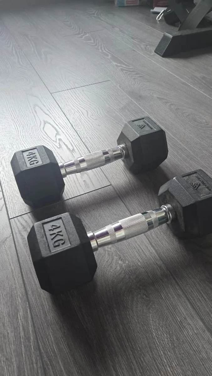 4kg hex dumbbell - Image 1