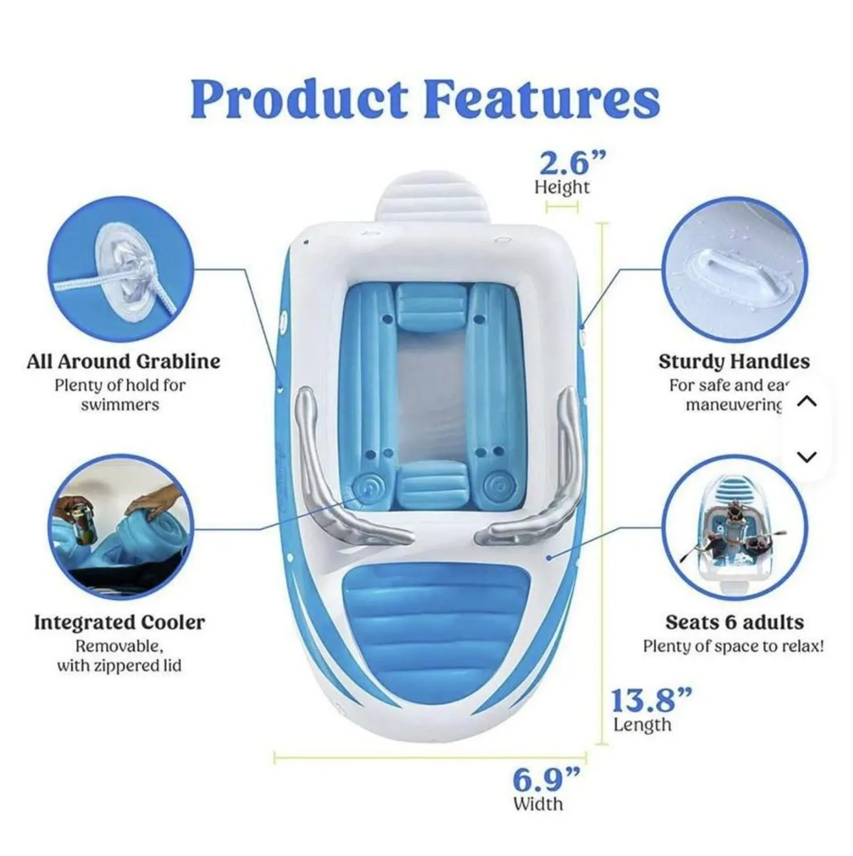 Inflatable boat + Air Pump - Image 3
