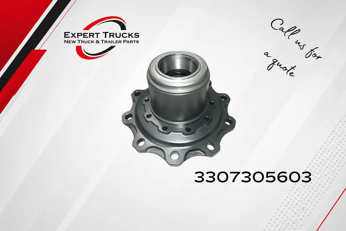 SAF SCHMITZ GENUINE WHEEL HUB C/W BEARING AND ABS
