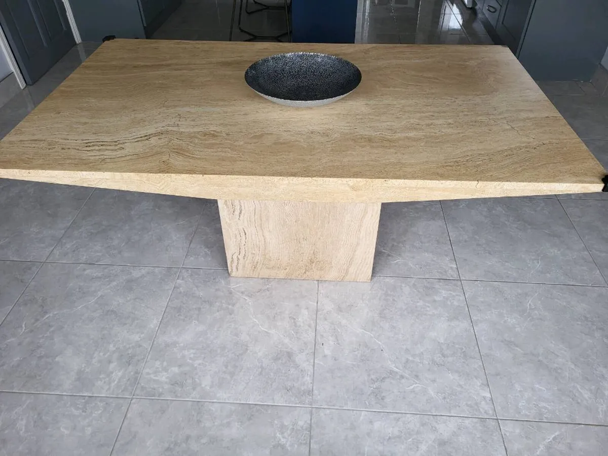 Marble kitchen table - Image 3