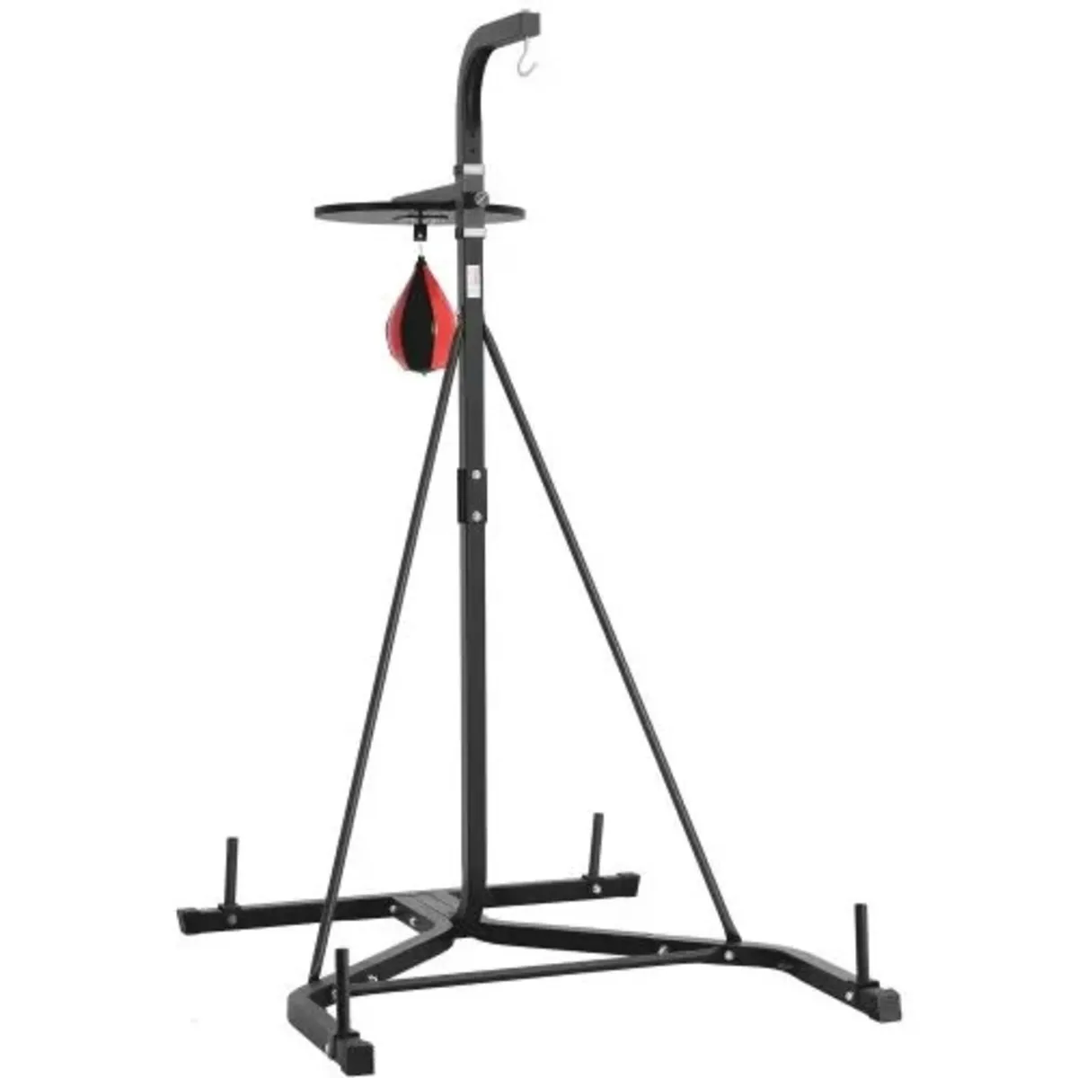 2 in 1 Punching Bag Stand, Steel Heavy Duty Workou - Image 1