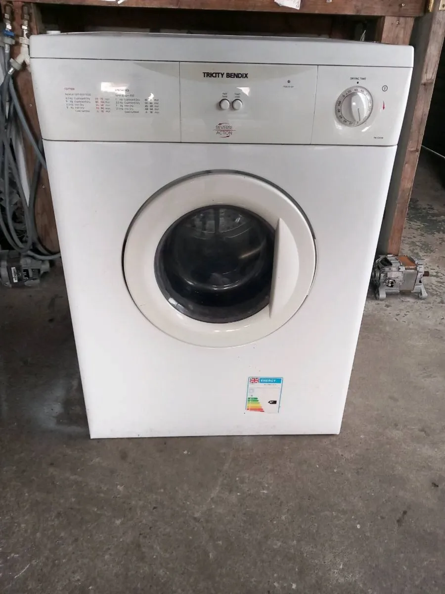 Zanussi Tricity Bendix vent dryer - Image 1