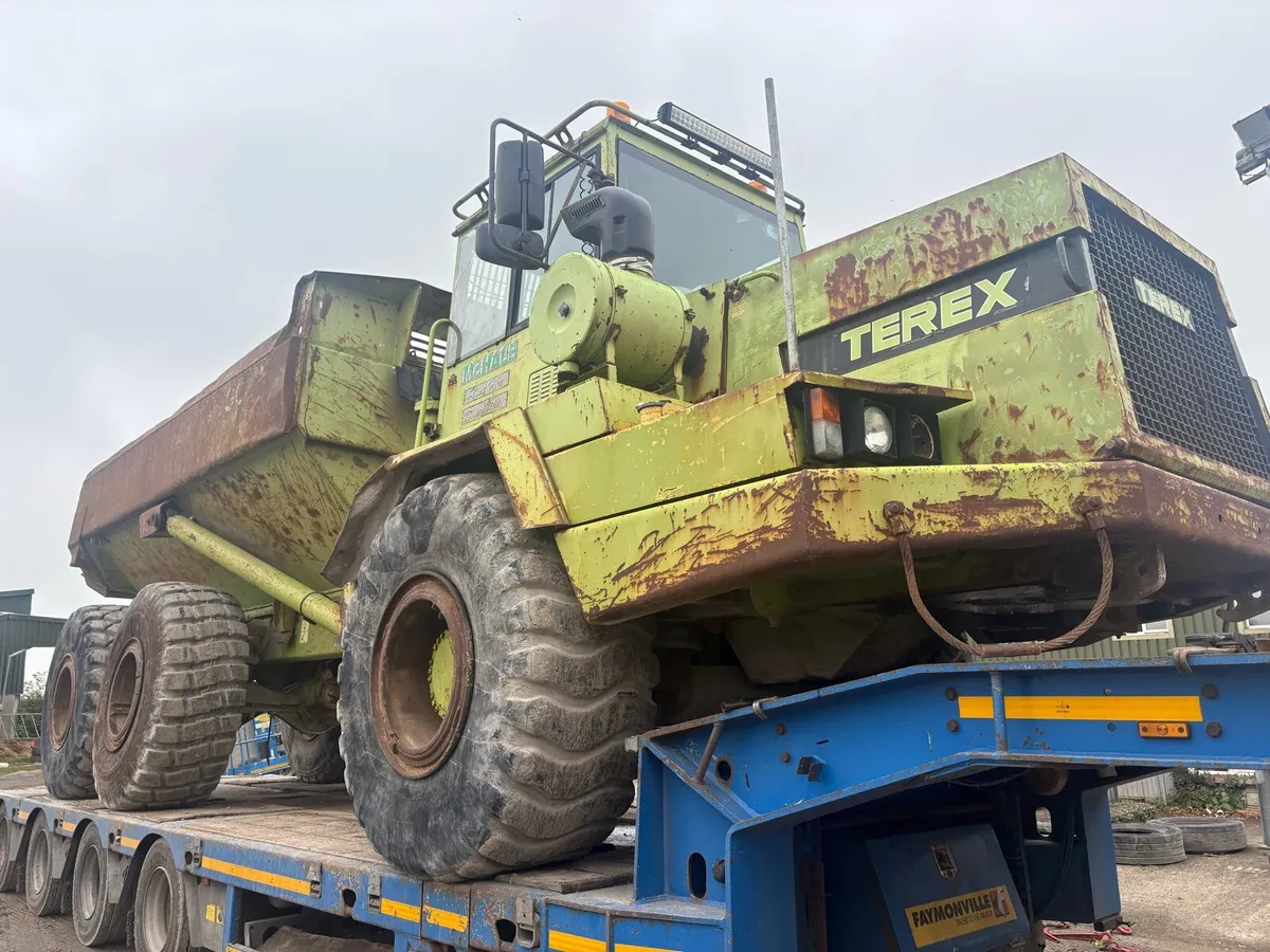 Terex dump truck