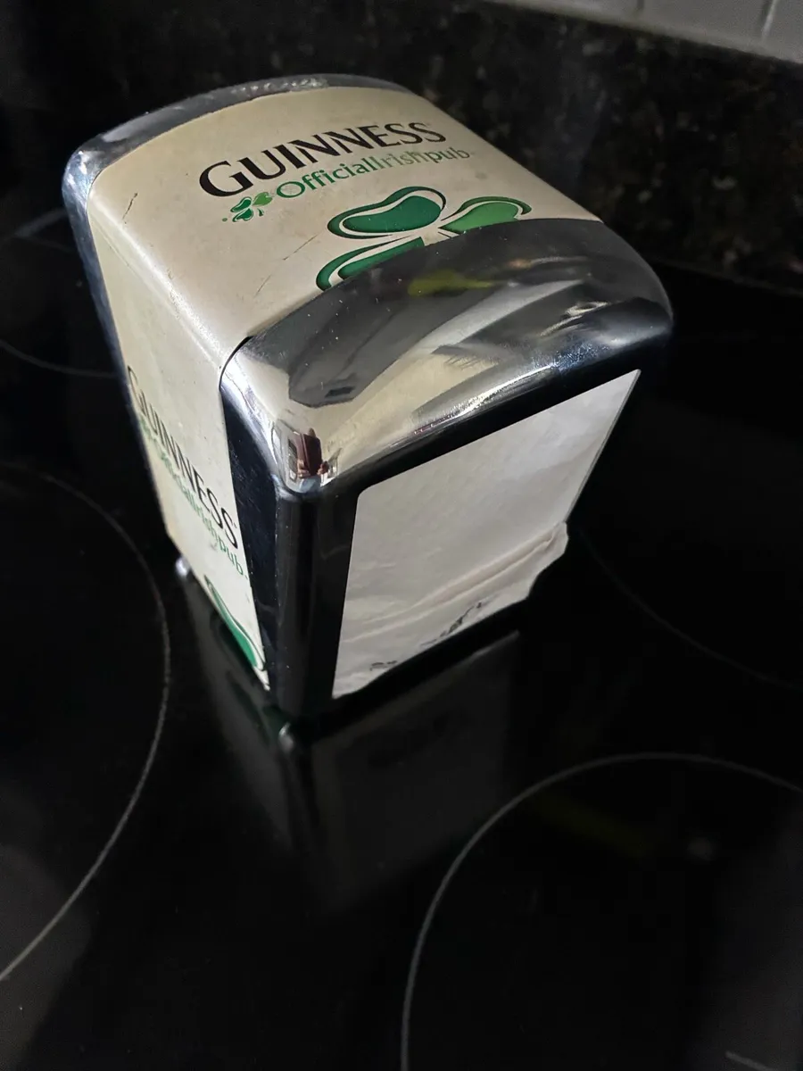 Rare ‘Official Irish Pub’ Serviette Holder - Image 2