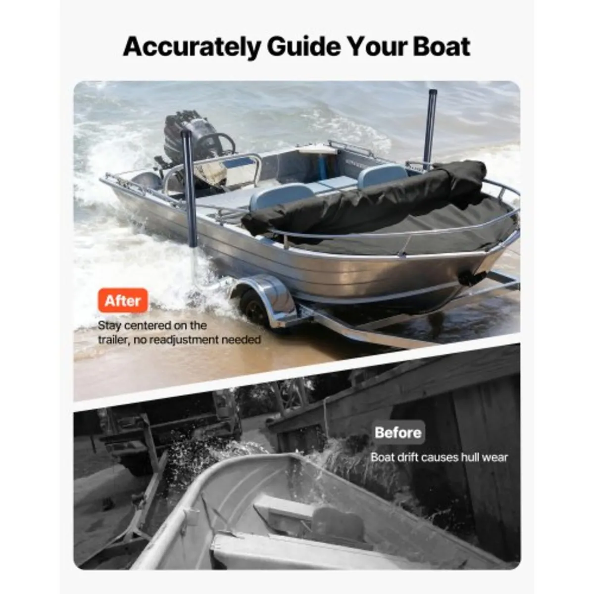 Boat Trailer Guides, 1016 mm/1219 mm Height Guide - Image 4