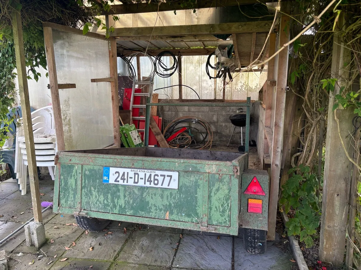 Small trailer size 160/140 cm box - Image 1