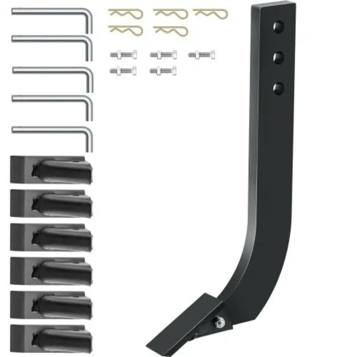 5pcs Box Blade Shank, 16" Scarifier Shank, 3 Holes - Image 1