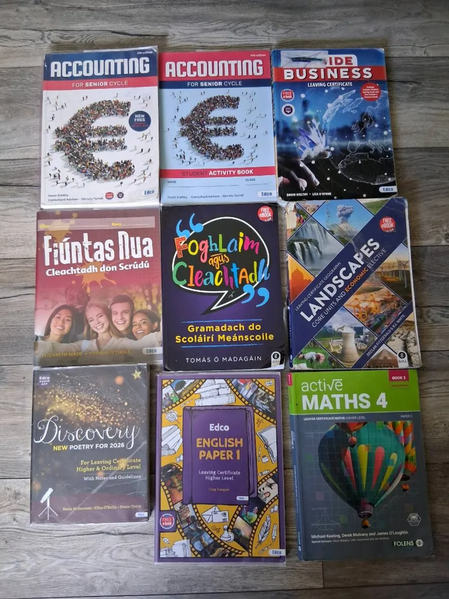 Leaving cert book bundle - Image 1