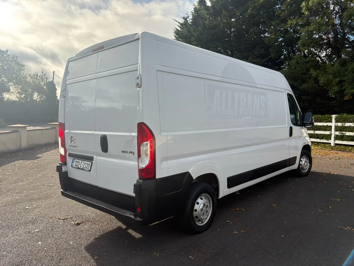 2022 Citroen Relay LWB Highroof Doe 7/27tax4/27 - Image 3