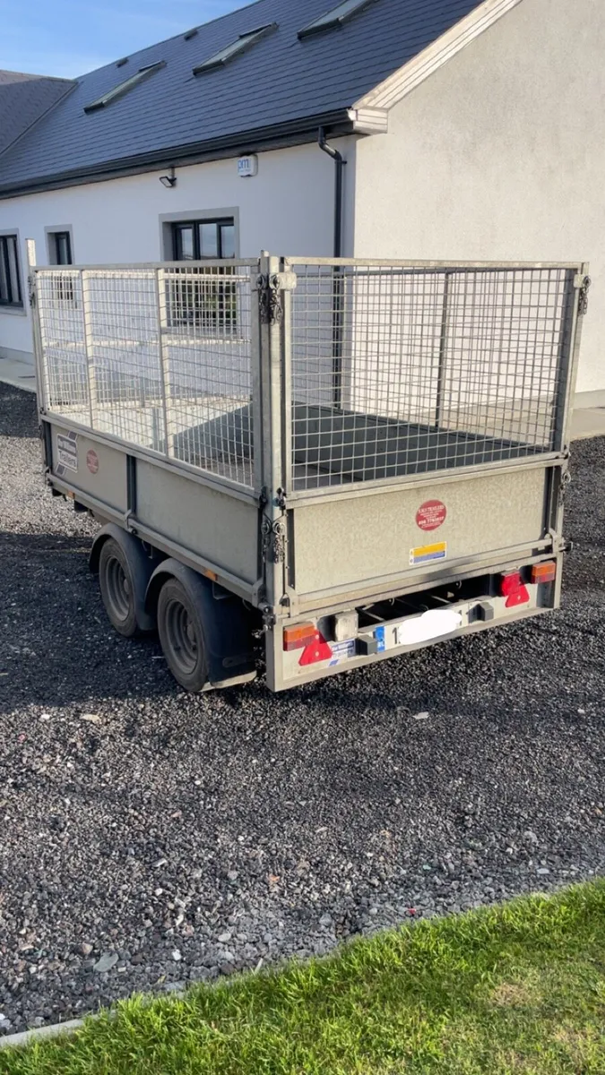 8x5 Ifor Williams drop side trailer - Image 3