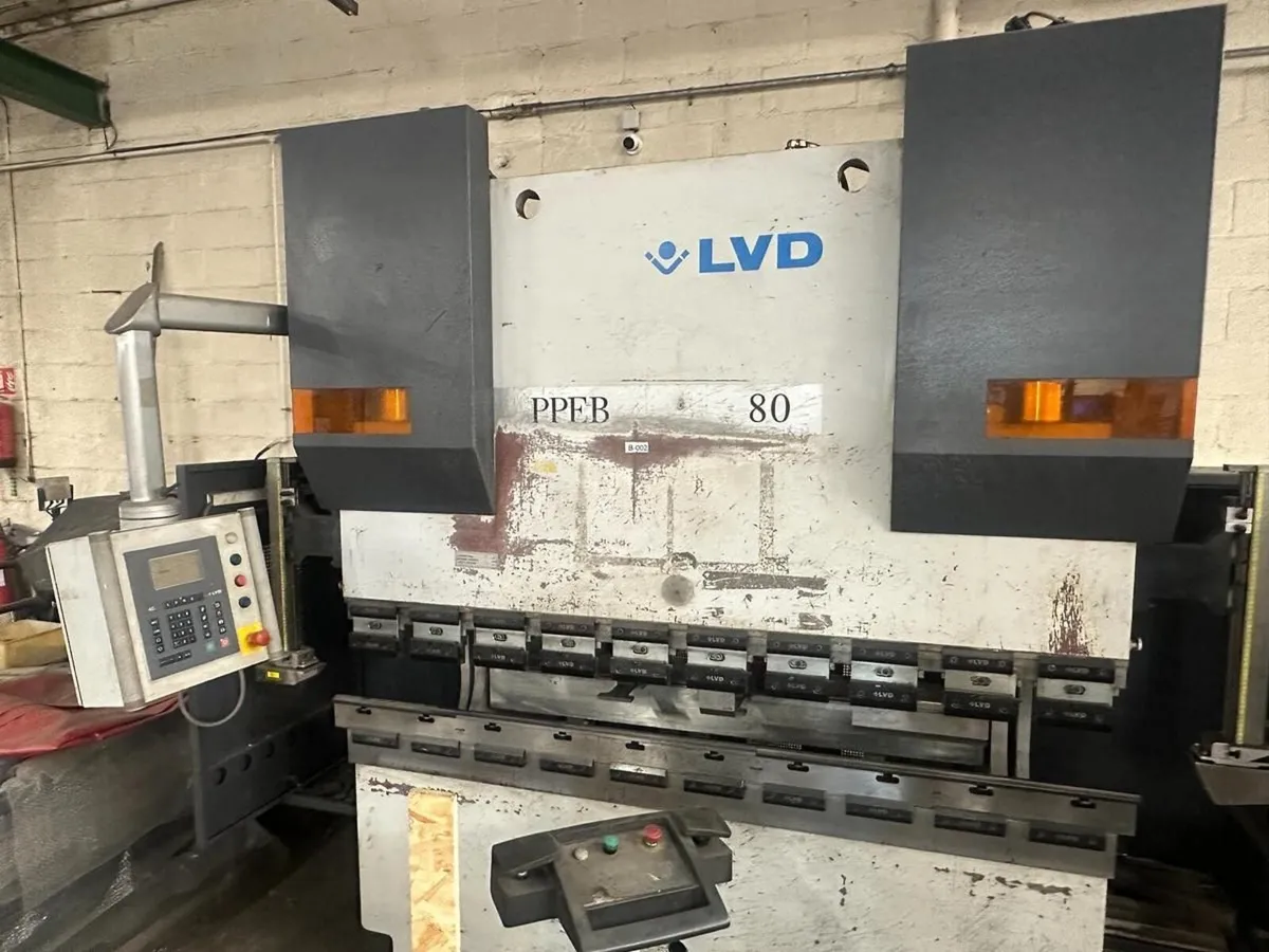 LVD PPEB 80/20 CNC Press Brake – 4 Axis - Image 1