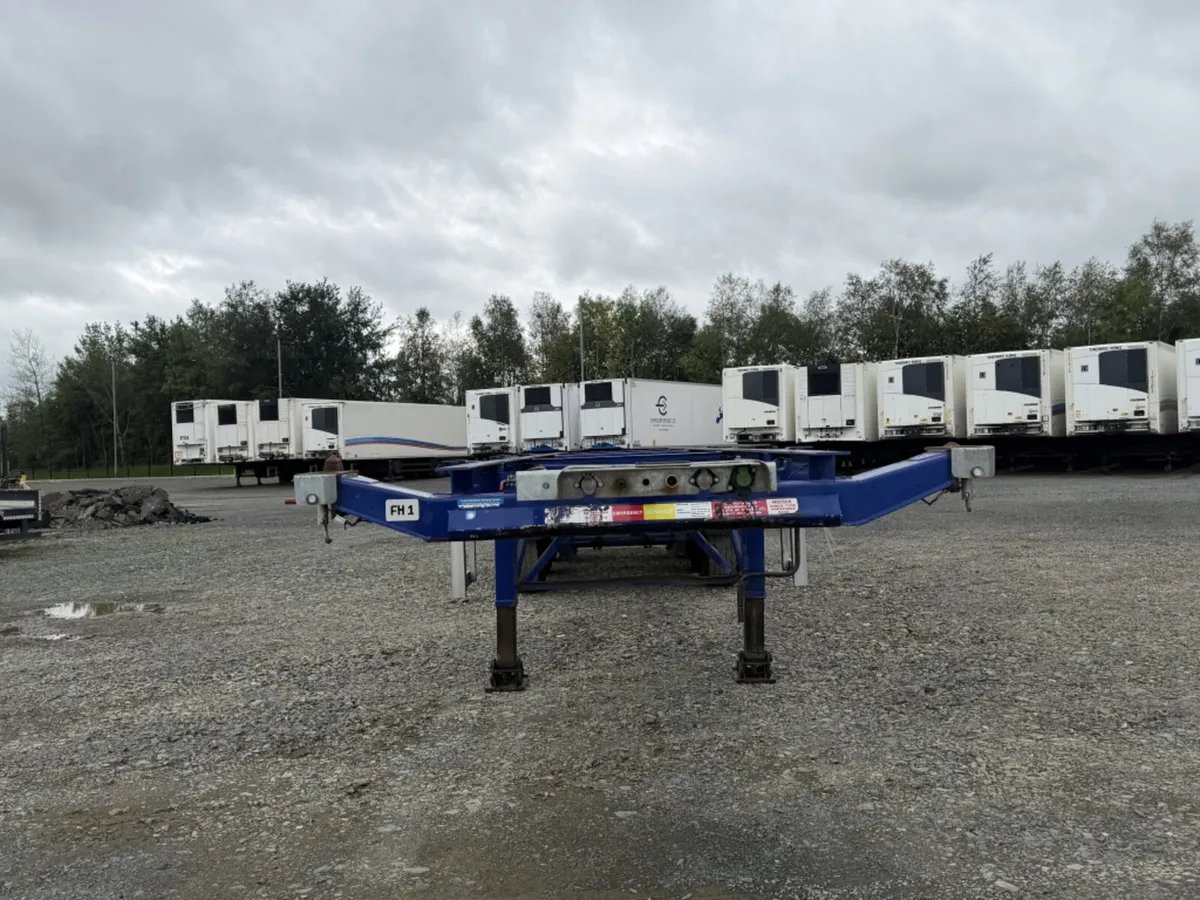 2018 DENNISON SLIDING SKELETAL TRAILER - Image 2