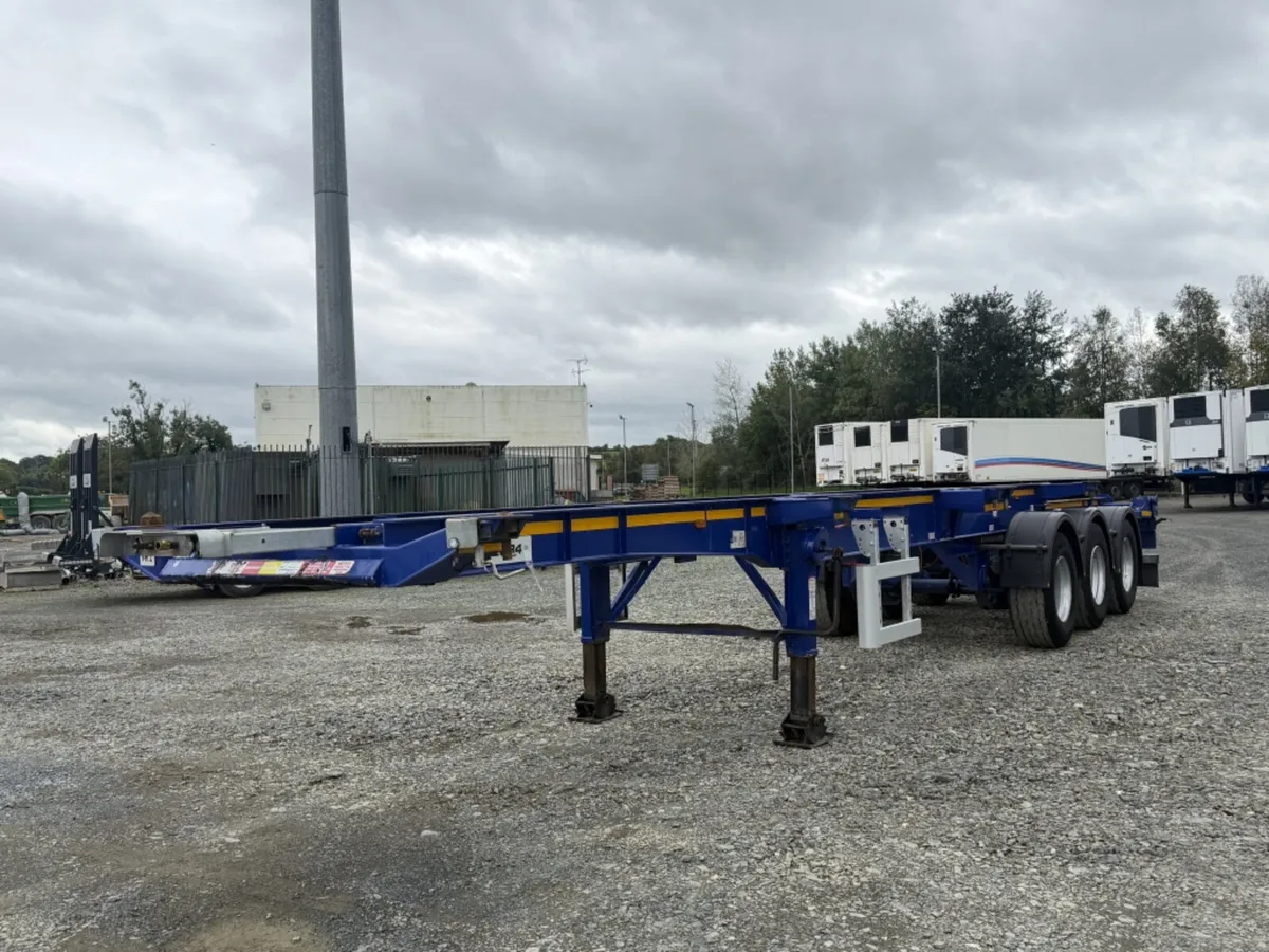 2018 DENNISON SLIDING SKELETAL TRAILER - Image 3
