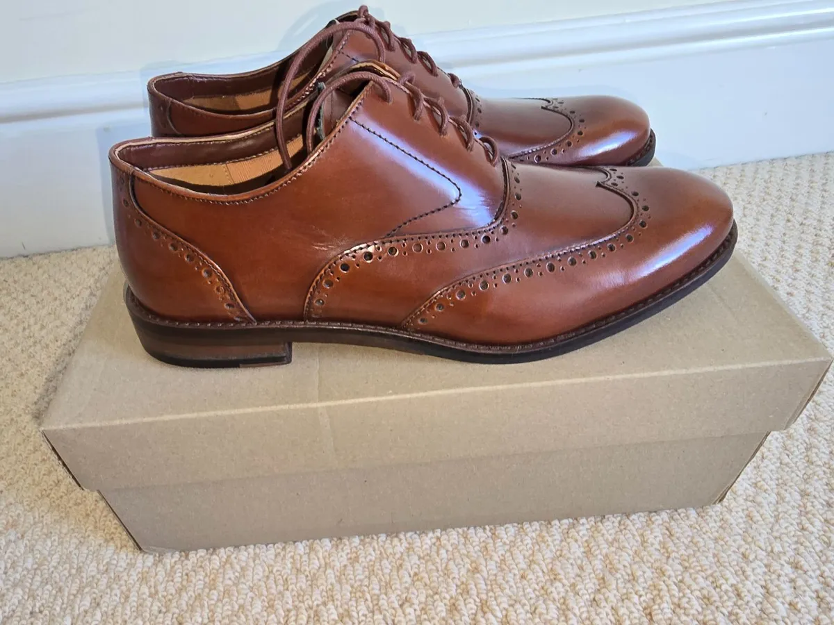 Mens Leather Shoes, New - Image 2