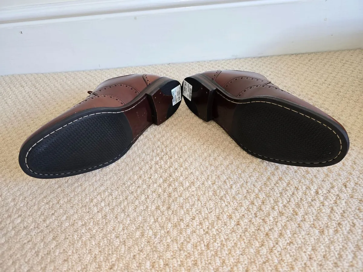Mens Leather Shoes, New - Image 3