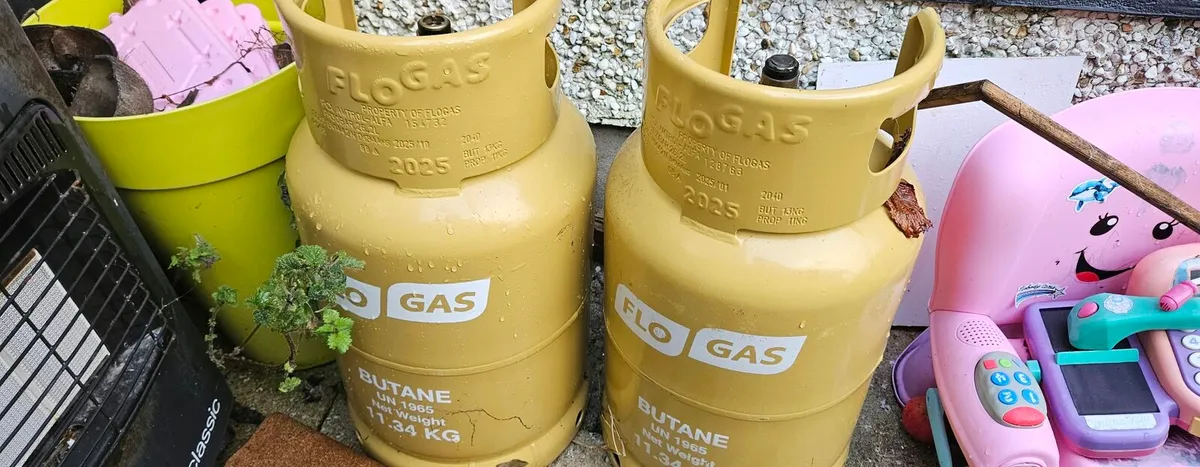 Empty gas cylinder 25 each - Image 1