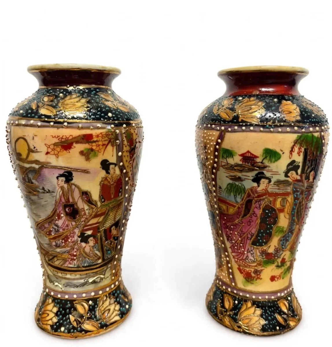 Vintage vases (pair) - Image 1
