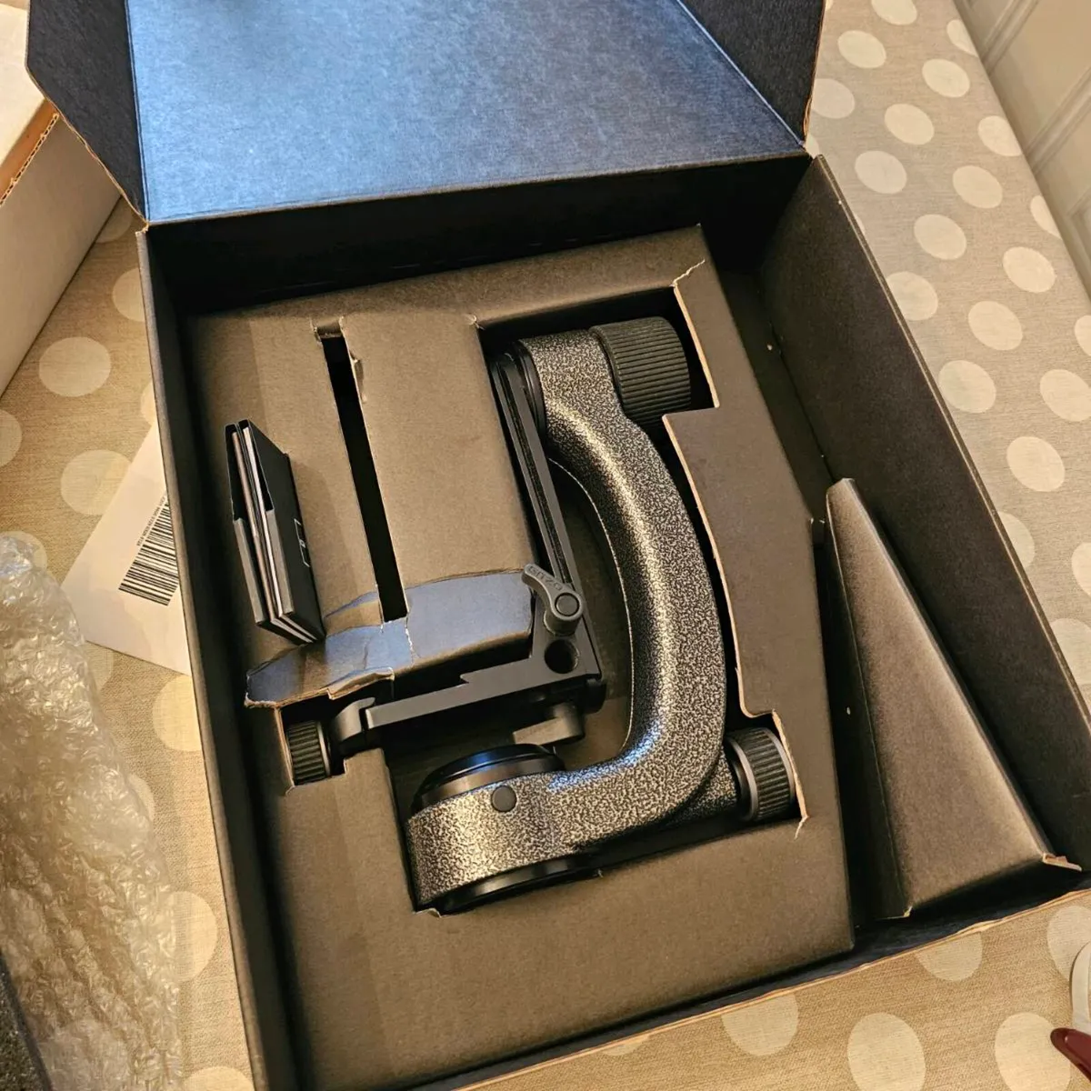 Gitzo fluid gimbal head boxed - Image 1