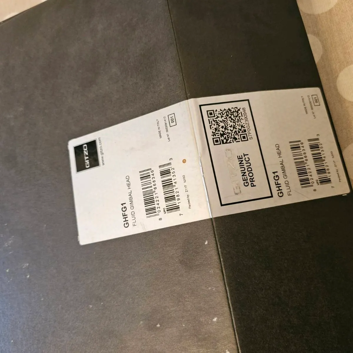 Gitzo fluid gimbal head boxed - Image 2