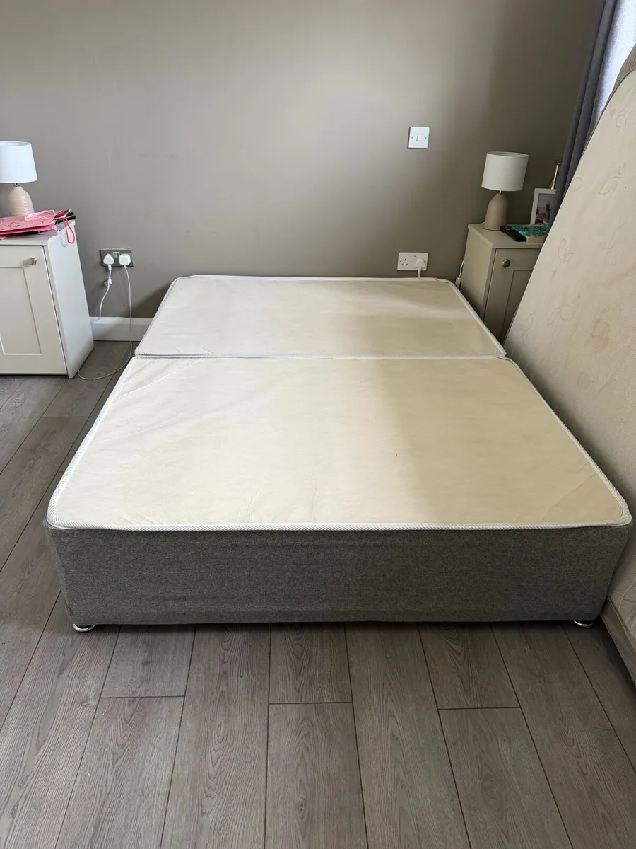 Double bed witch matching head board - Image 2