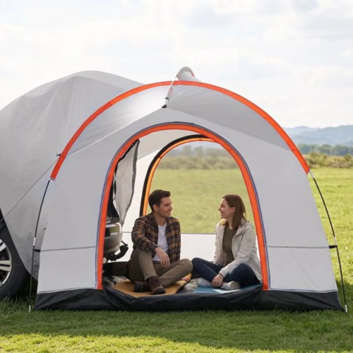 SUV Camping Tent, 8'-8' SUV Tent Attachment for Ca - Image 1