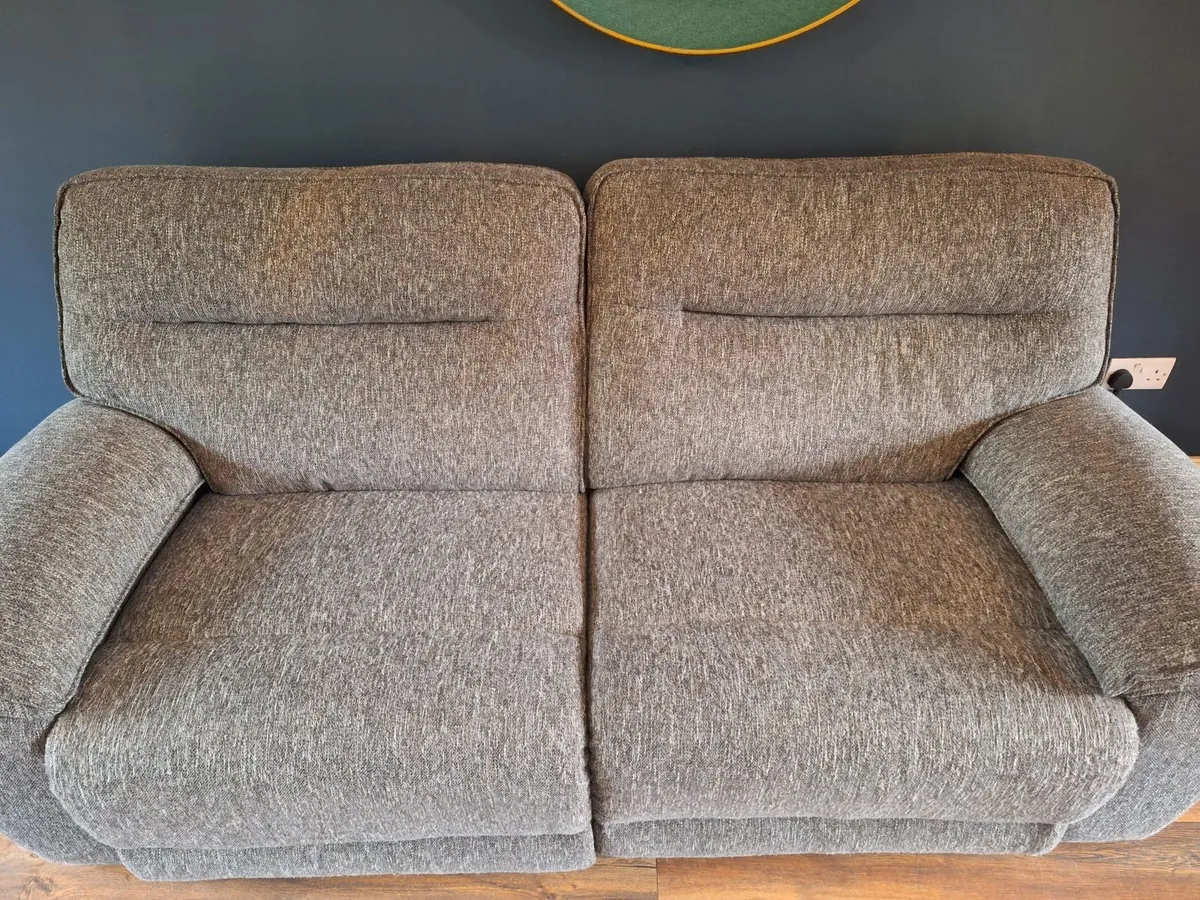 Grey Electric Recliner Sofa - Image 4