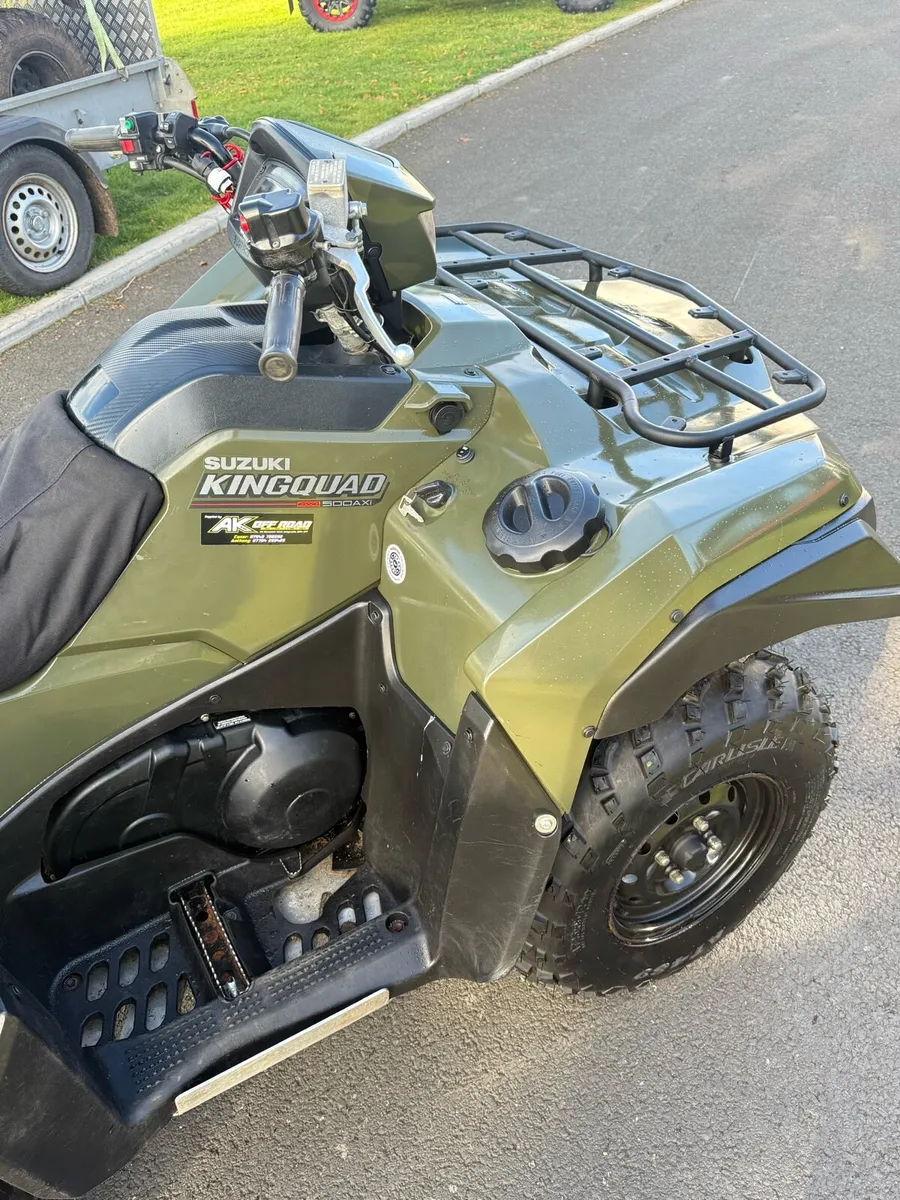 2024 Suzuki King quad 500 - Image 3