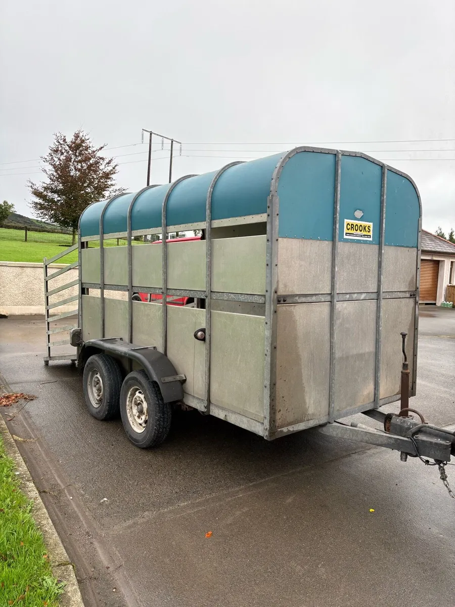 Crooks 10x5’6 livestock tailer - Image 2