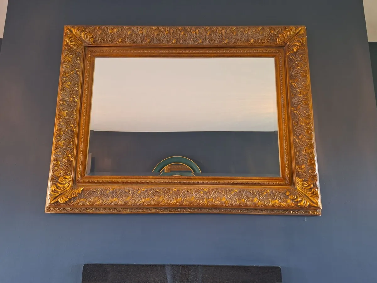 Bronze Rustic Mirror - Image 1