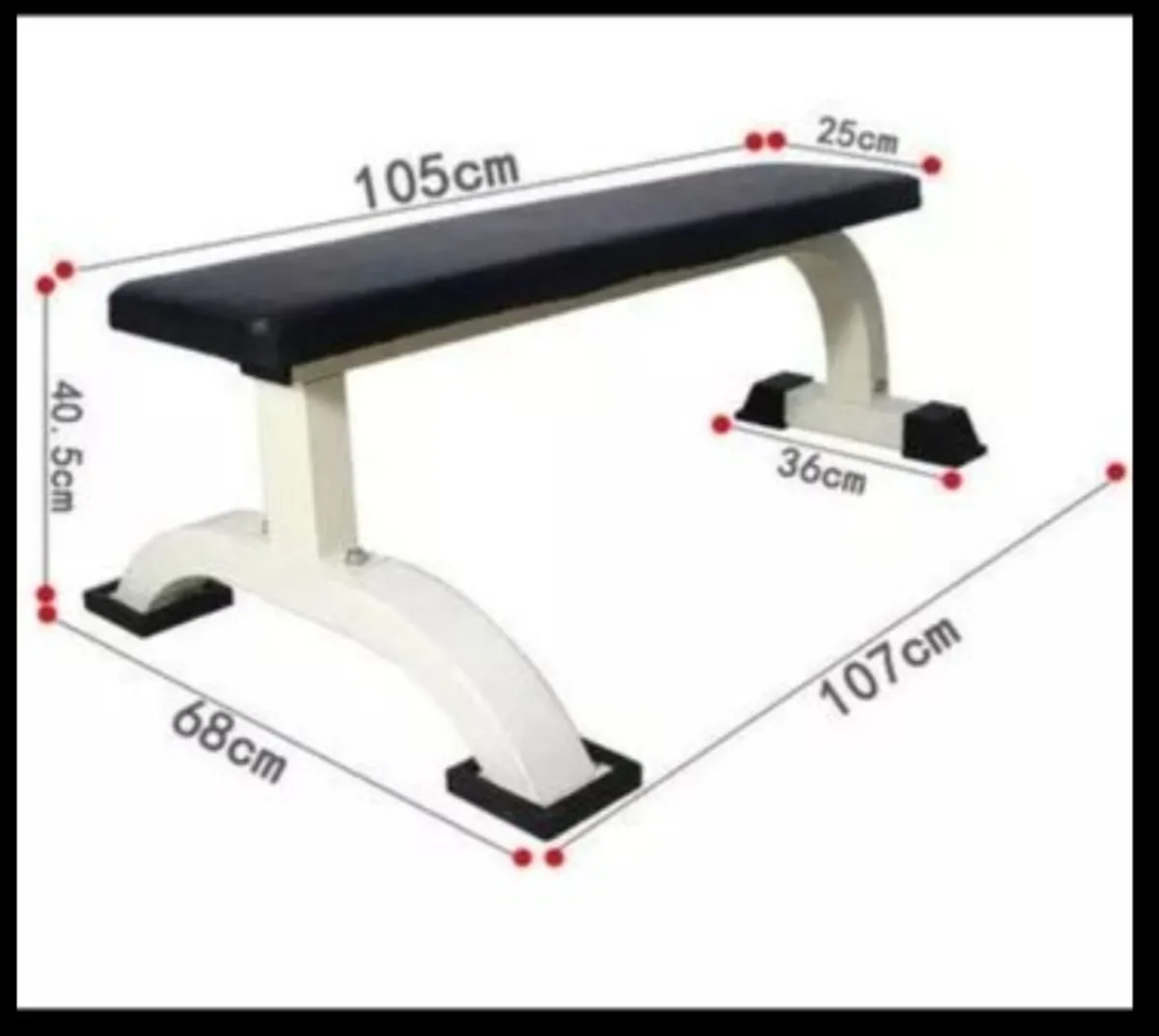 Squat Rack + Flat Bench Combo - Image 2