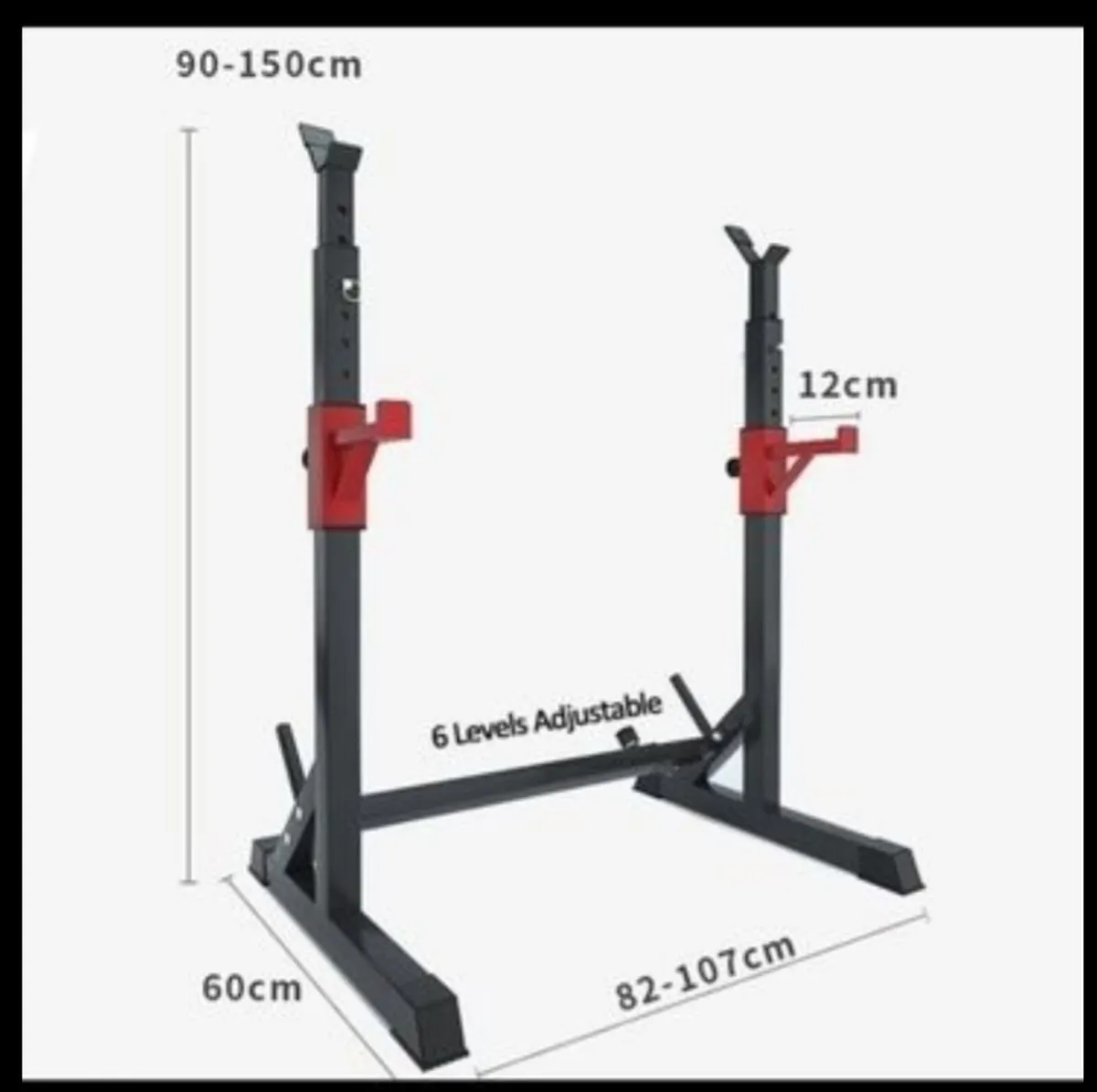 Squat Rack + Flat Bench Combo - Image 3