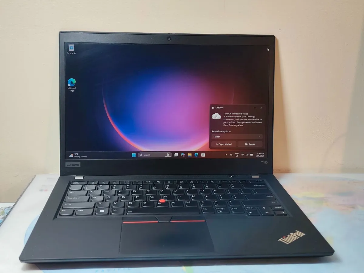 Lenovo ThinkPad T490 Intel i7 8th Gen | 16GB RAM | - Image 3
