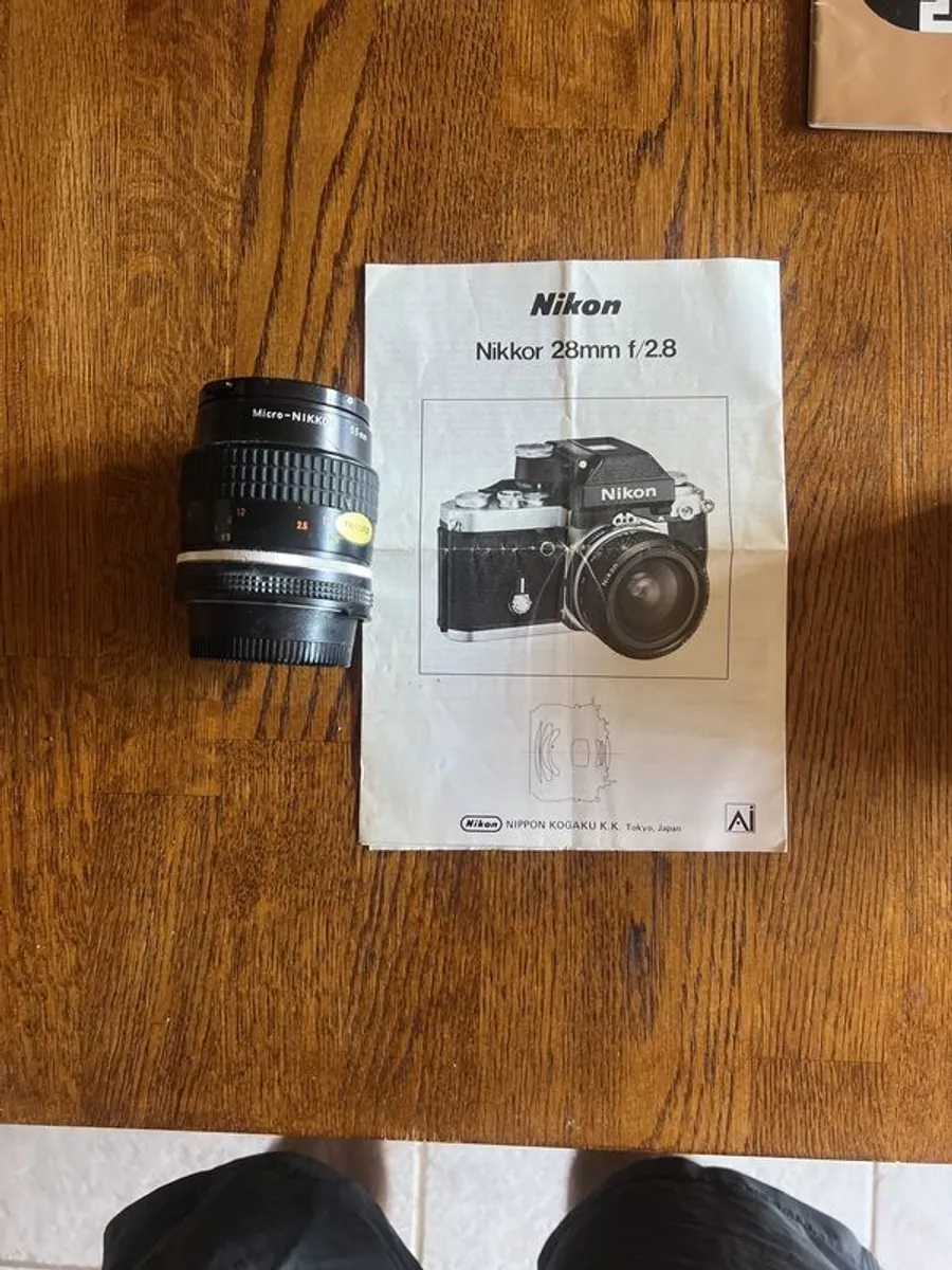 Nikon 28mmf/2.8 excellent condition with manual - Image 1
